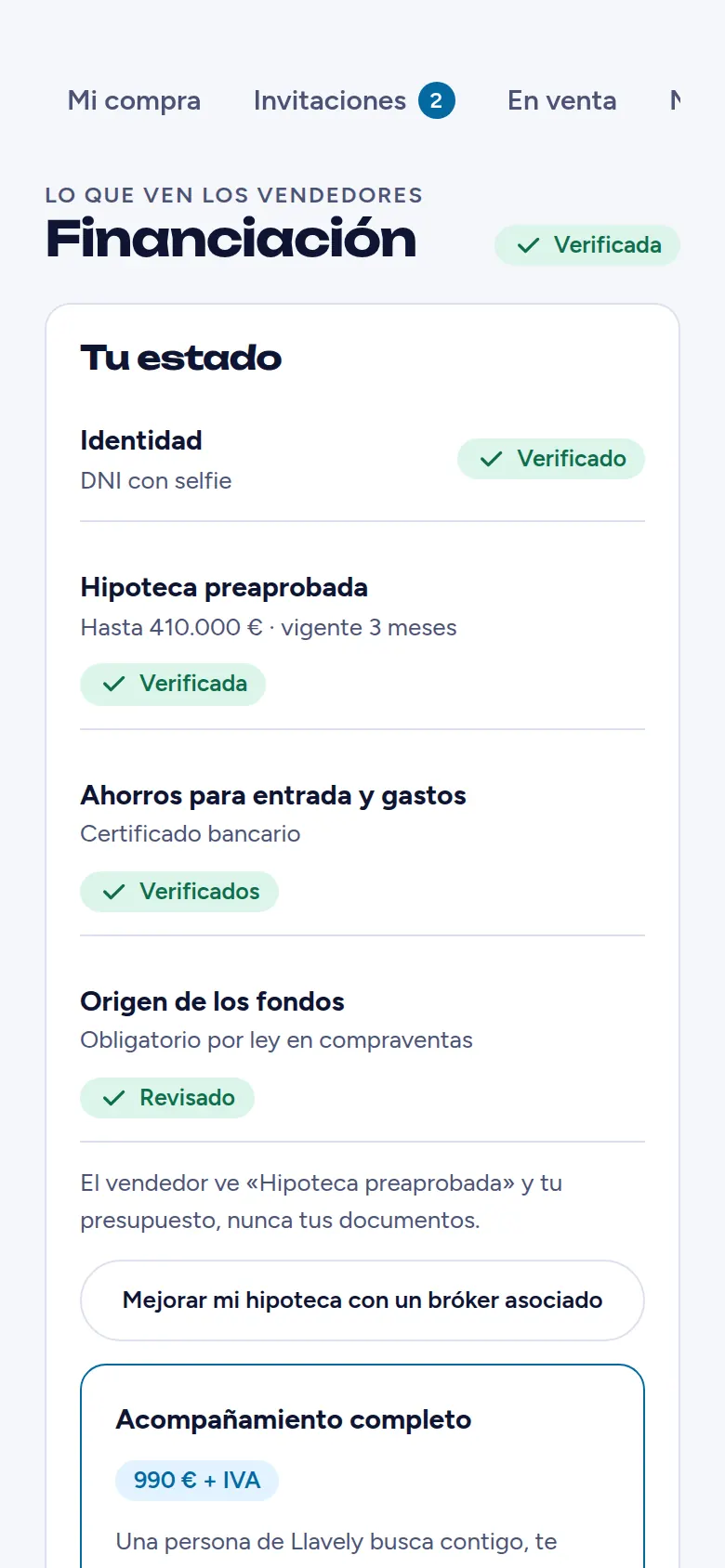 Tu financiación